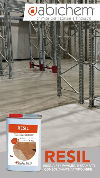 Resil Resina per pavimenti stampati 5 LT Abichem
