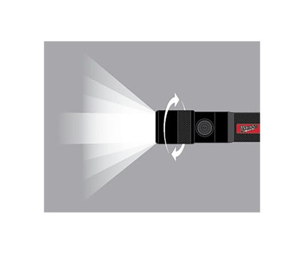 Torcia compatta 1100L regolabile ricaricabile con USB 4933479769 Milwaukee