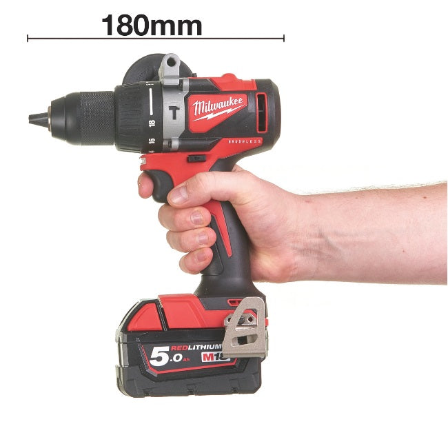 Trapano avvitatore brushless con percussione M18 4933464517 Milwaukee