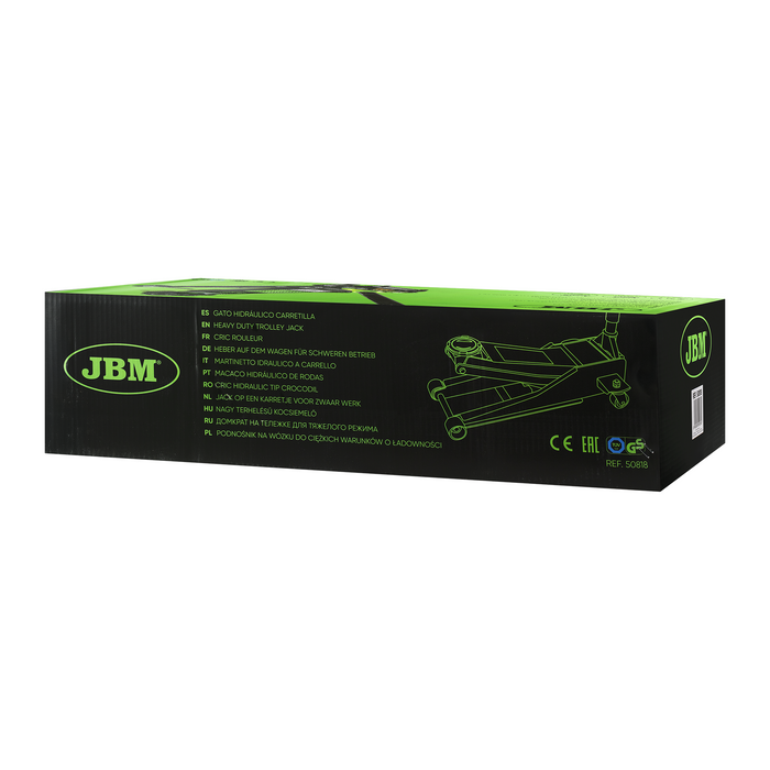 Marinetto idraulico a carrello 3,5T 50818 JBM