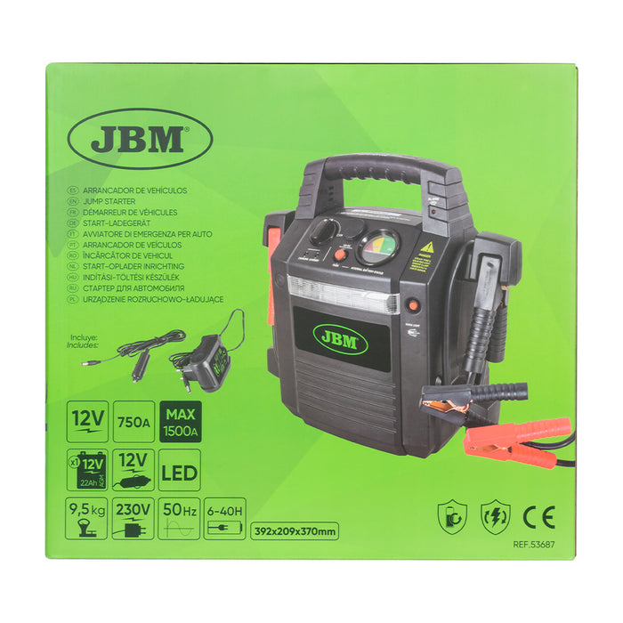 Avvitatore di emergenza per auto 12V 53687 JBM