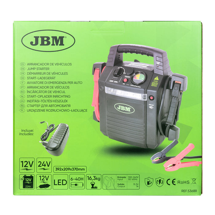 Avvitatore di emergenza per auto 12/24V 53688 JBM