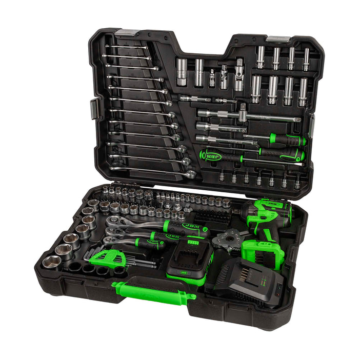 Valigetta con attrezzi aviitatore ad impulsi brushless a batteria 800nm 54863 JBM