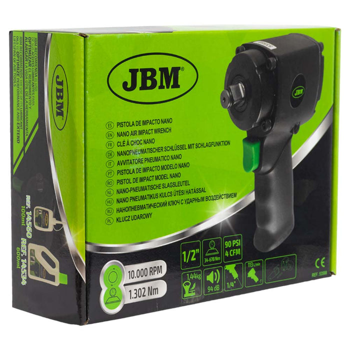 Avvitatore Pneumatico mini da 1/2” 1302NM 53588 JBM