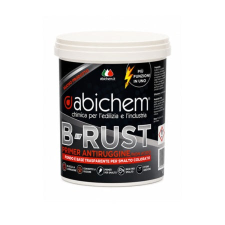B-Rust Smalto antiruggine trasparente 0,75 LT Abichem