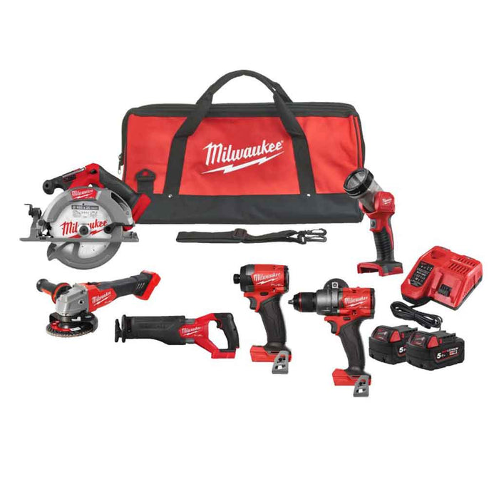 Kit Power Pack 6 elettroutensili M18 4933498658 Milwaukee