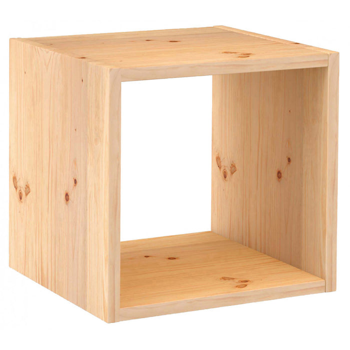 Cubo in legno 36x33x36h
