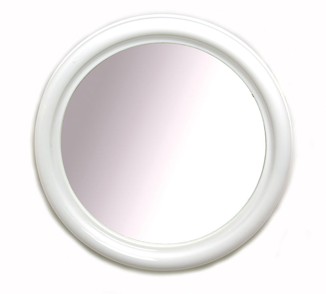Specchio tondo Europa Bianco diametro 50 cm